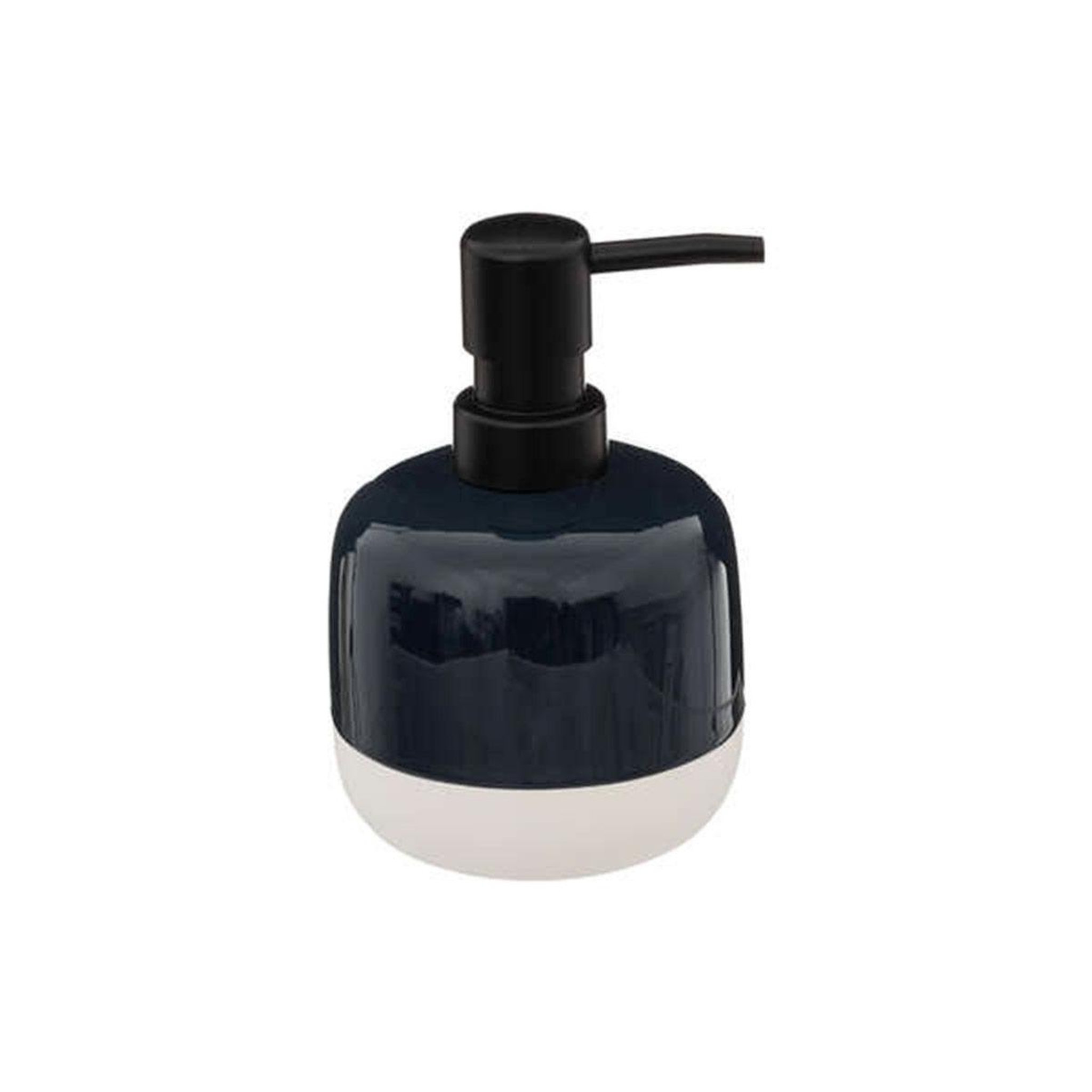 Voir la diapositive 4 : FIVE Lot de 3 accessoires salle de bain  solar  21cm pétrole