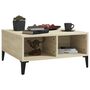 Voir la diapositive 5 : VIDAXL Table basse chene sonoma 60x60x30 cm bois d'ingenierie