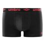 Voir la diapositive 6 : UMBRO Lot de 4 Boxers coton homme uni