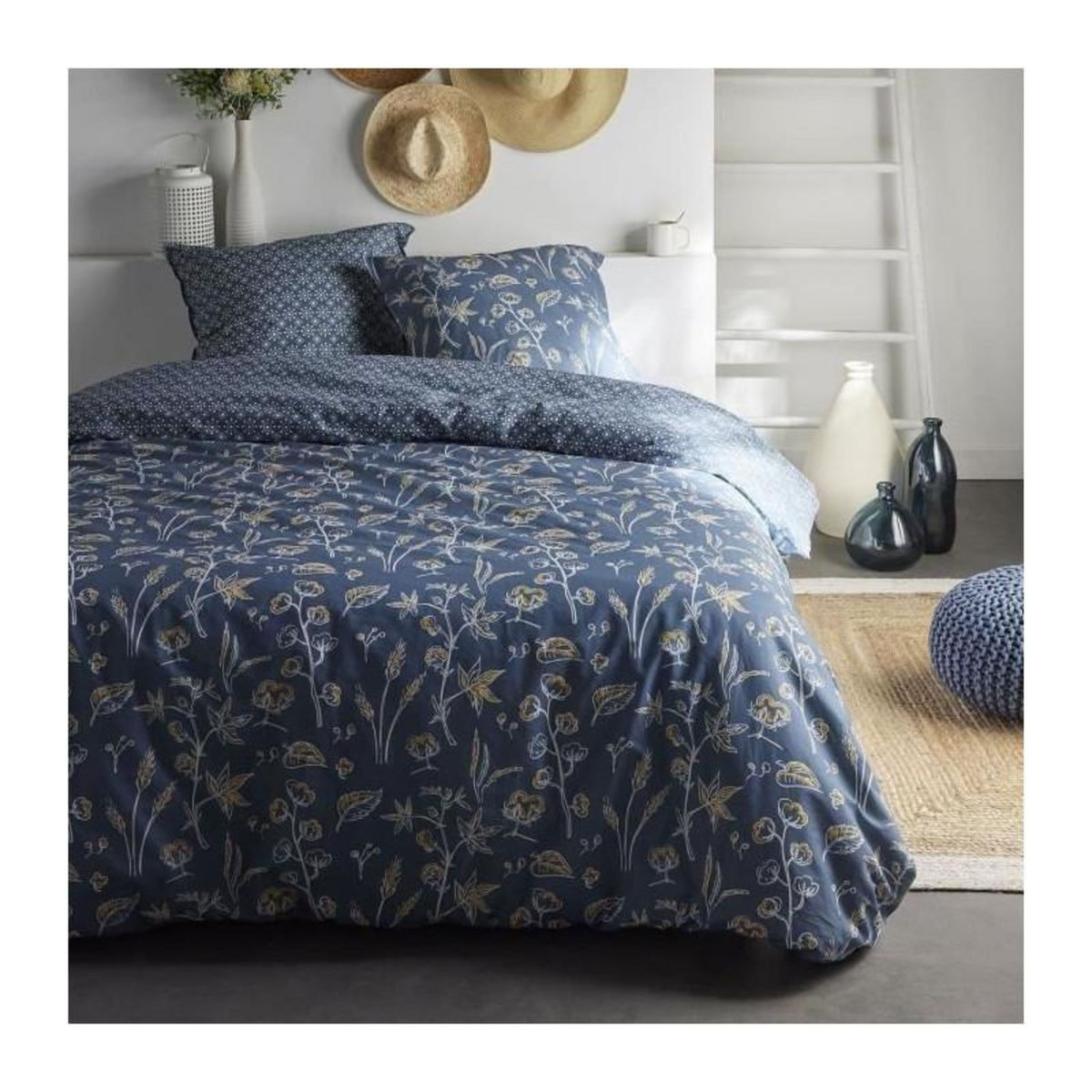 Today Parure de lit - TODAY - Sunshine - 123009 - 2 personnes - 240x260cm - Coton - Imprimé 15.21