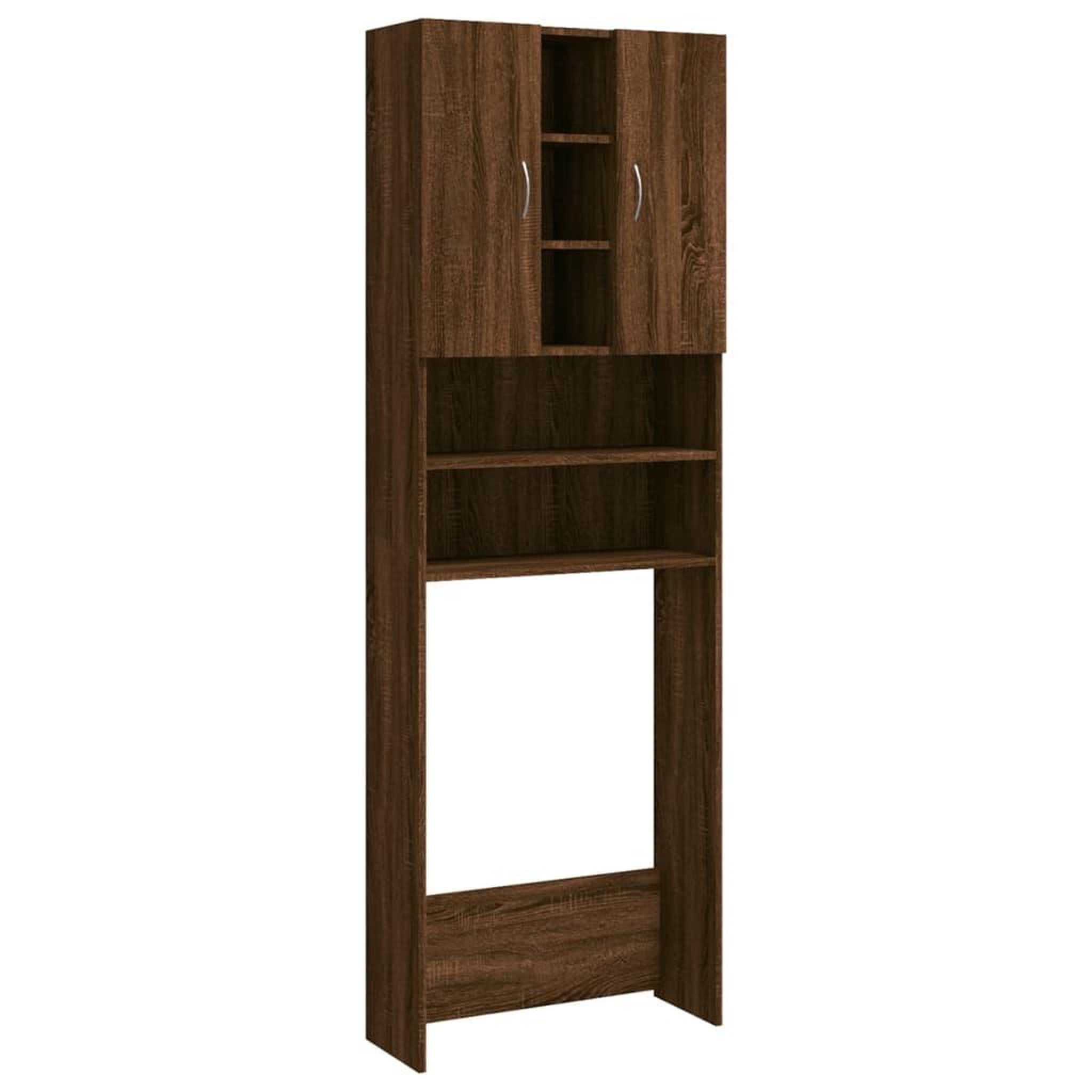 Voir la diapositive 2 : VIDAXL Meuble pour machine a laver Chene marron 64x25,5x190 cm
