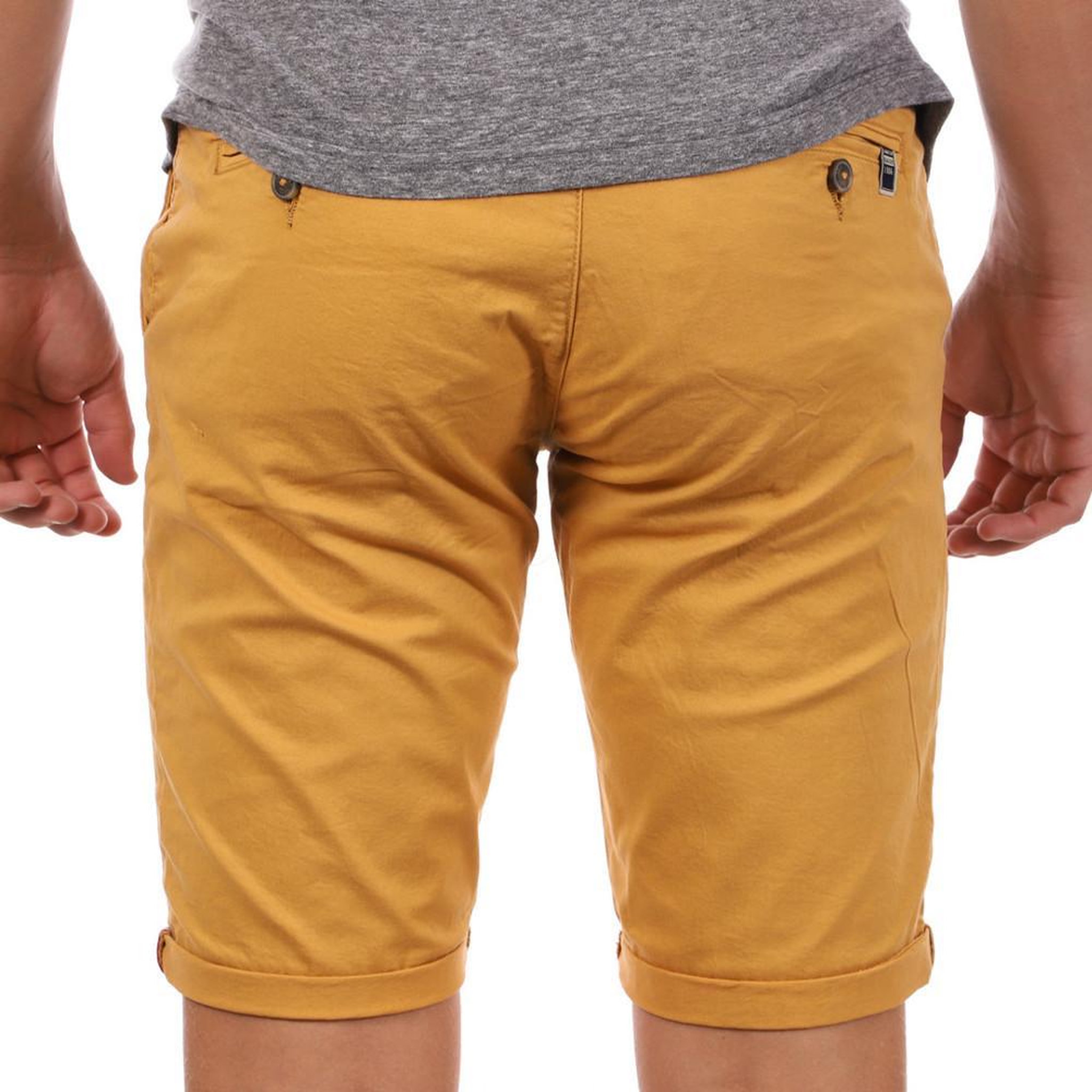 Voir la diapositive 2 : LA MAISON BLAGGIO Short Chino Jaune Homme La Maison Blaggio Venili