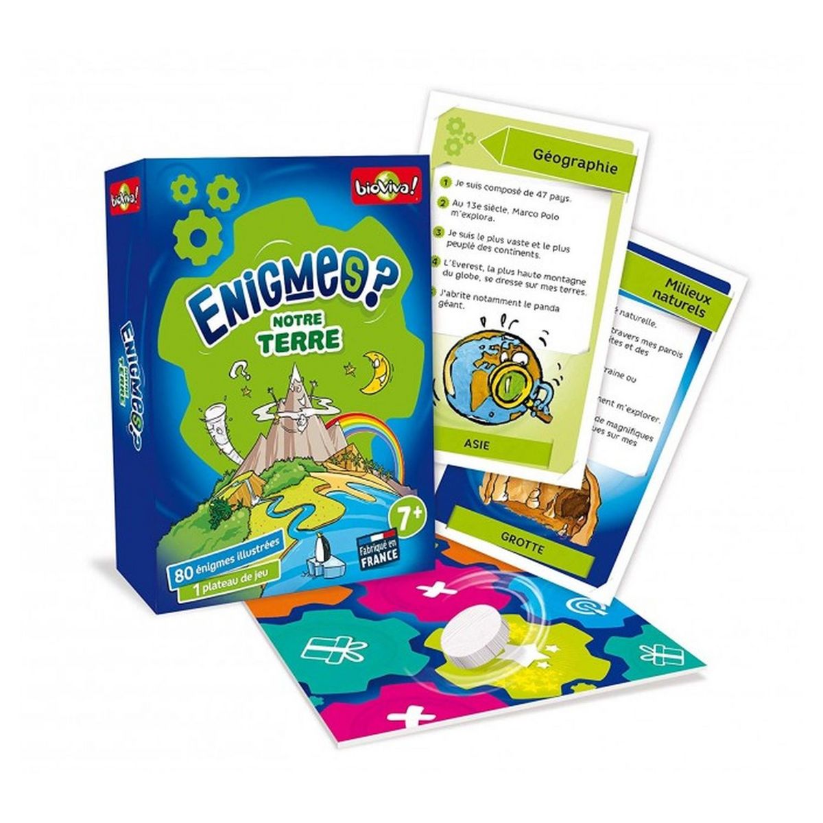 BIOVIVA Jeu Enigmes - Notre Terre