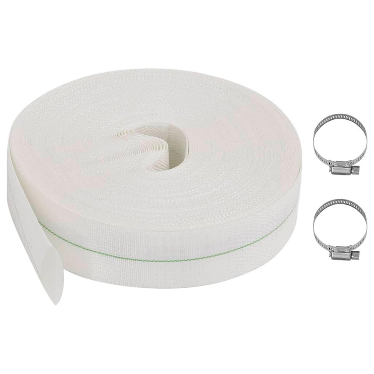 VIDAXL Tuyau plat 25 m 1,5  PE