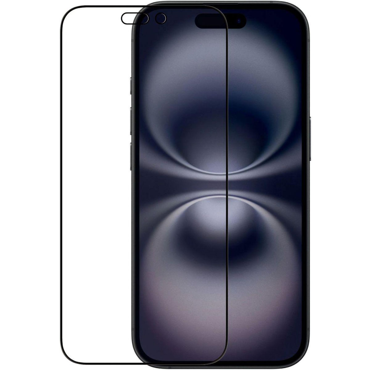 ADEQWAT Protège écran iPhone 17 Pro Max anti lumière Bleu