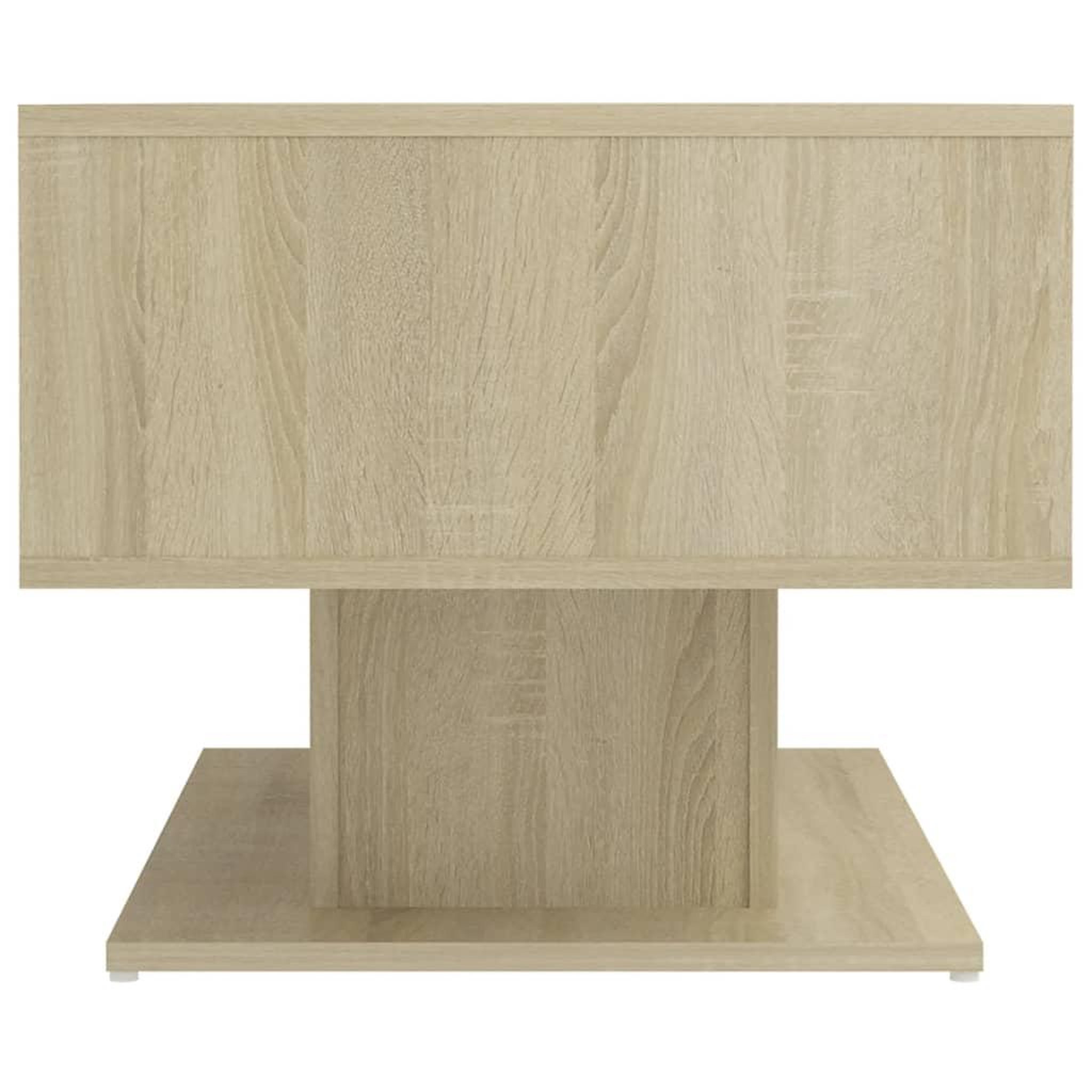 Voir la diapositive 4 : VIDAXL Table basse chene sonoma 103,5x50x44,5 cm bois d'ingenierie