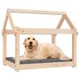Voir la diapositive 4 : VIDAXL Lit pour chien 81x60x70 cm Bois de pin solide