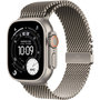Voir la diapositive 1 : APPLE Montre connectée 49mm Tit Naturel Milanais Ultra 3 L Cellular