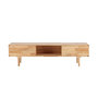 Voir la diapositive 2 : Paris Prix Meuble TV en Bois  Skärhamn  200cm Naturel
