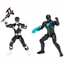 BANDAI Coffret 2 figurines légendes Power Rangers Noir