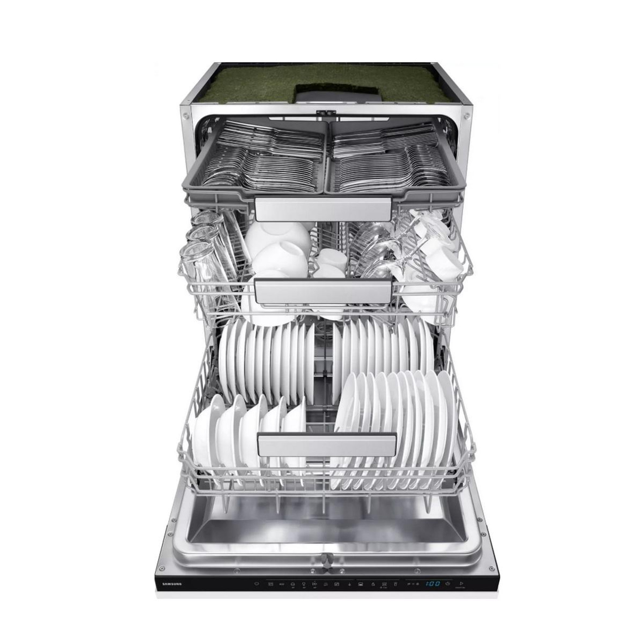 Voir la diapositive 4 : Samsung Lave vaisselle encastrable dw70h73wcb0u1