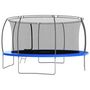 Voir la diapositive 4 : VIDAXL Ensemble de trampoline rond 460x80 cm 150 kg