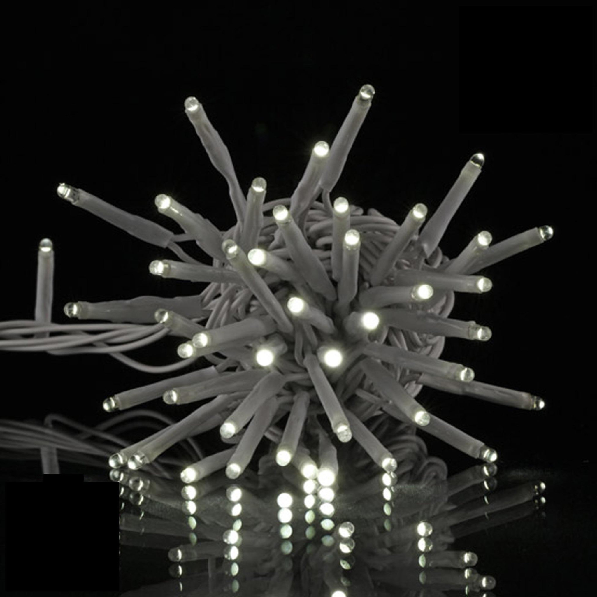 Voir la diapositive 3 : Eden Guirlande électrique exterieur 120 led blanc 12m