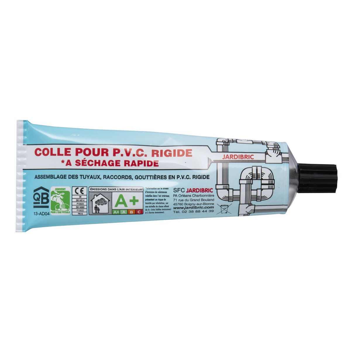 Jardibric Tube de colle PVC Jardibric  125 ml