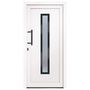Voir la diapositive 3 : VIDAXL Porte d'entree Blanc 108x200 cm PVC