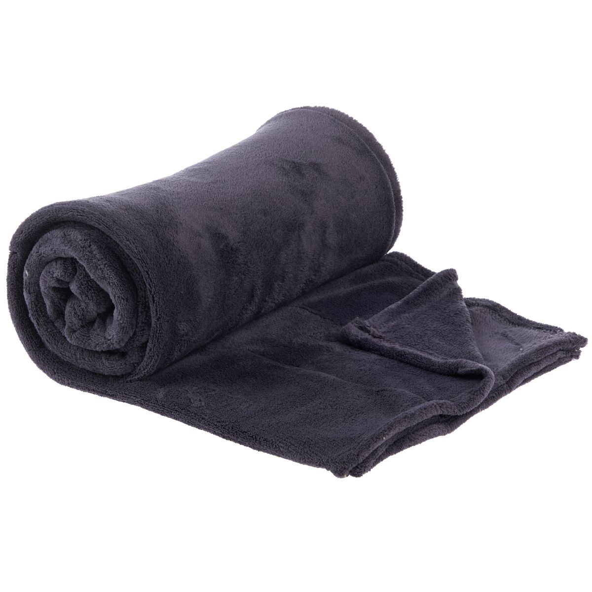 ACTUEL Couverture, couvre-lit, jeté de canapé très doux en polaire