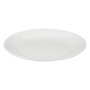 Voir la diapositive 2 : SECRET DE GOURMET Lot de 6 Assiettes Plates  Leaf  27cm Blanc