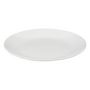 Voir la diapositive 2 : SECRET DE GOURMET Lot de 6 Assiettes Plates  Leaf  27cm Blanc