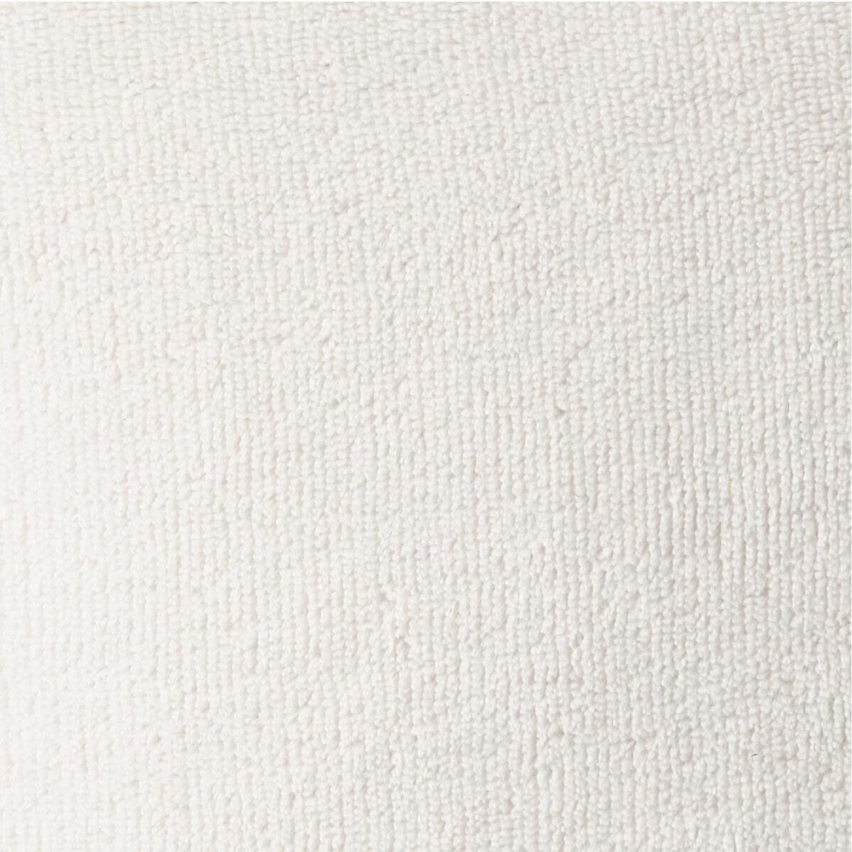 ATMOSPHERA Coussin Imitation Fourrure  Bouclée  45x45cm Écru