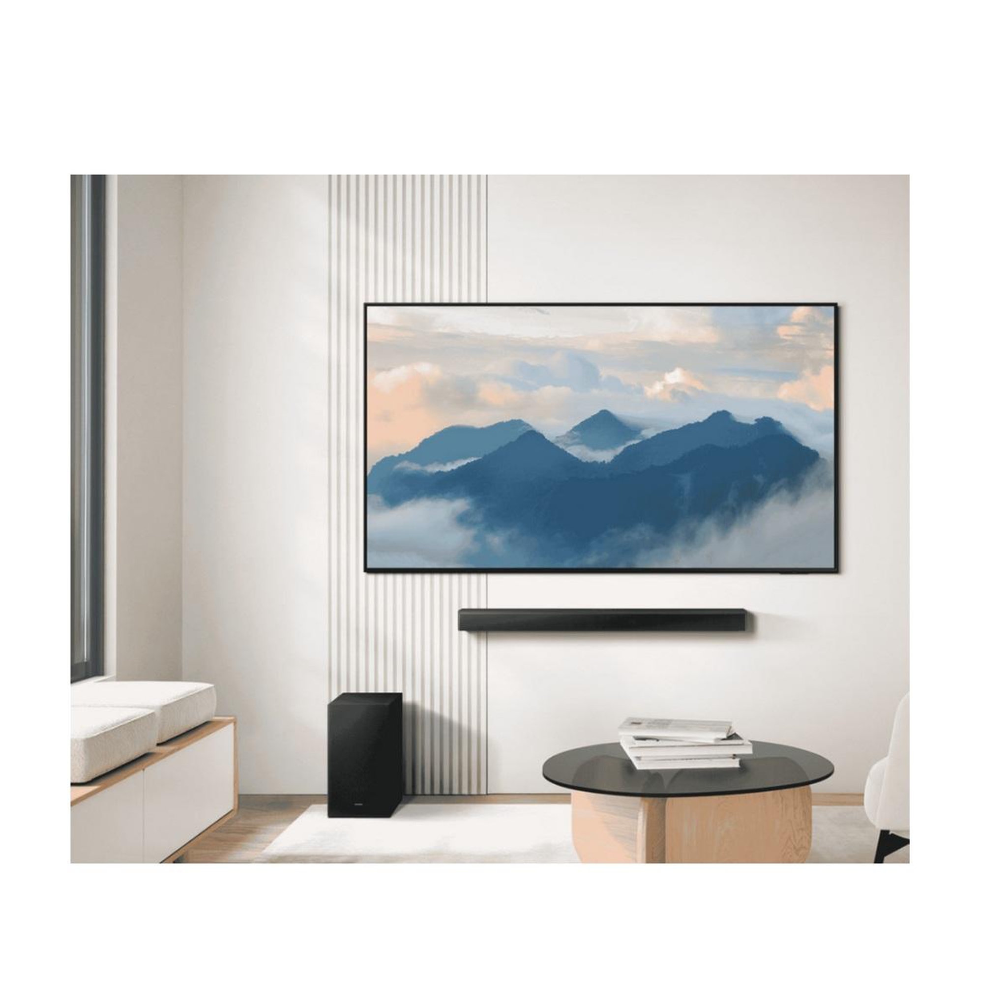 Voir la diapositive 4 : Samsung Barre de son 3.1 370w bluetooth noir - hwb66cf