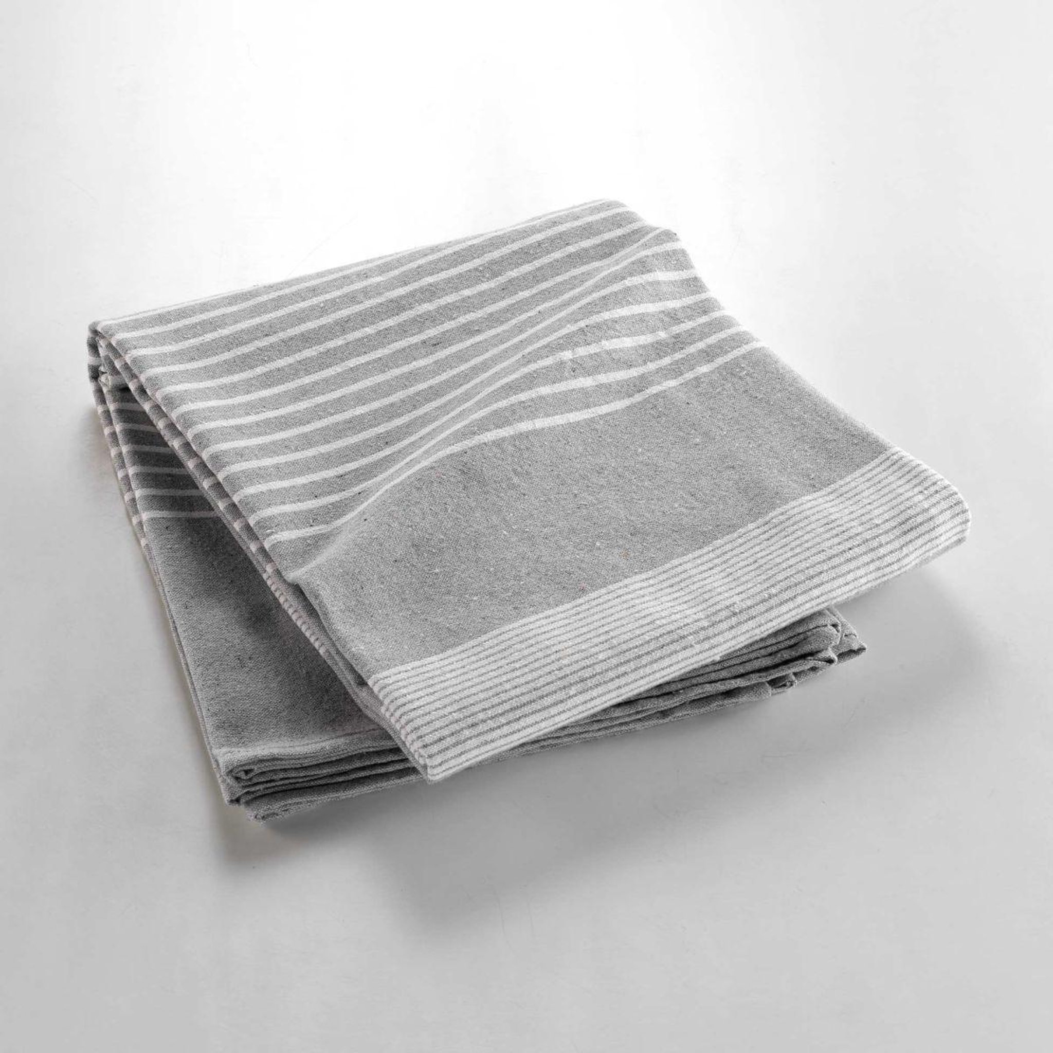 Voir la diapositive 3 : Douceur d'Intérieur Couvre-lit tissé imprimé  adele  180x220cm gris
