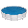 Voir la diapositive 3 : BESTWAY Bâche solaire ronde 462 cm pour piscine ronde de 457 à 488 cm