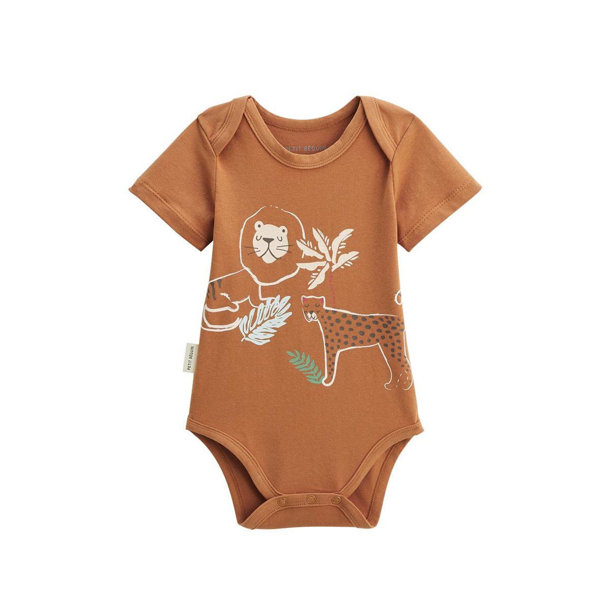 Petit Béguin Lot de 2 bodies bébé manches courtes Tango