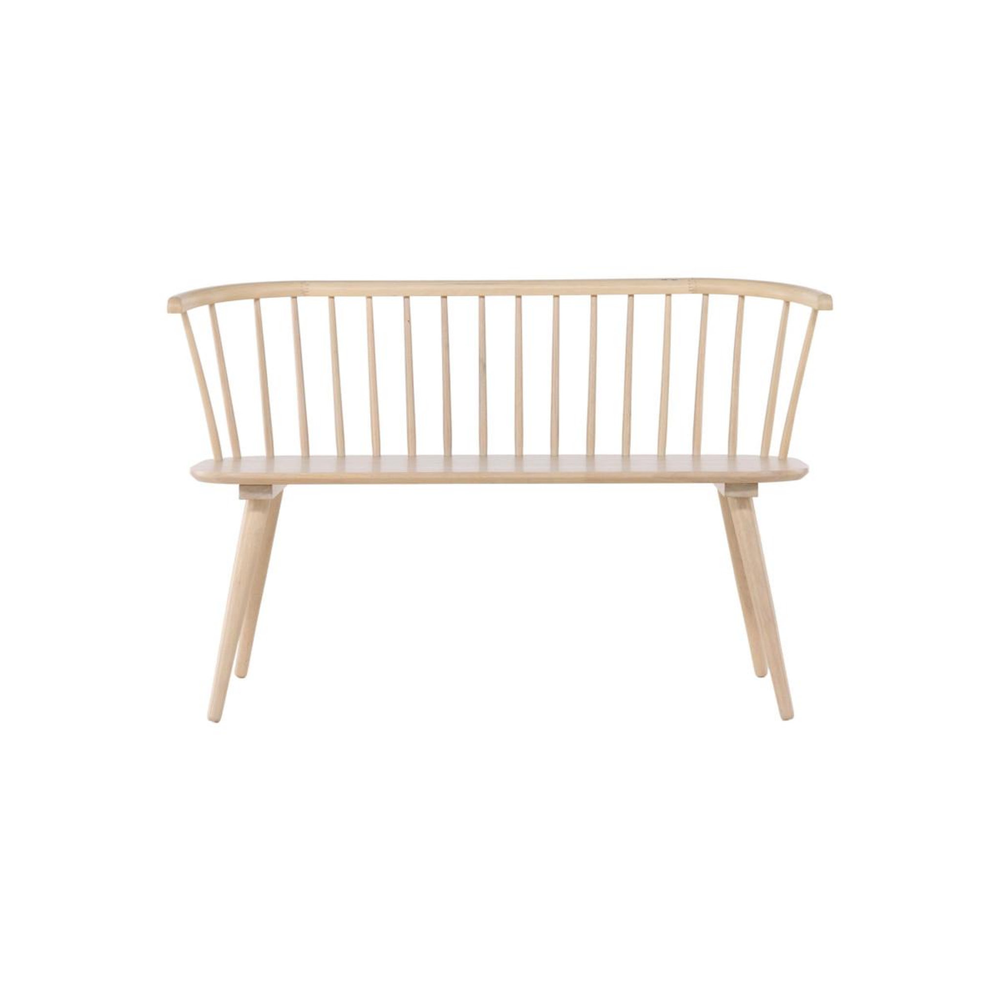 Voir la diapositive 3 : Paris Prix Banc design en bois  bobby  120cm naturel