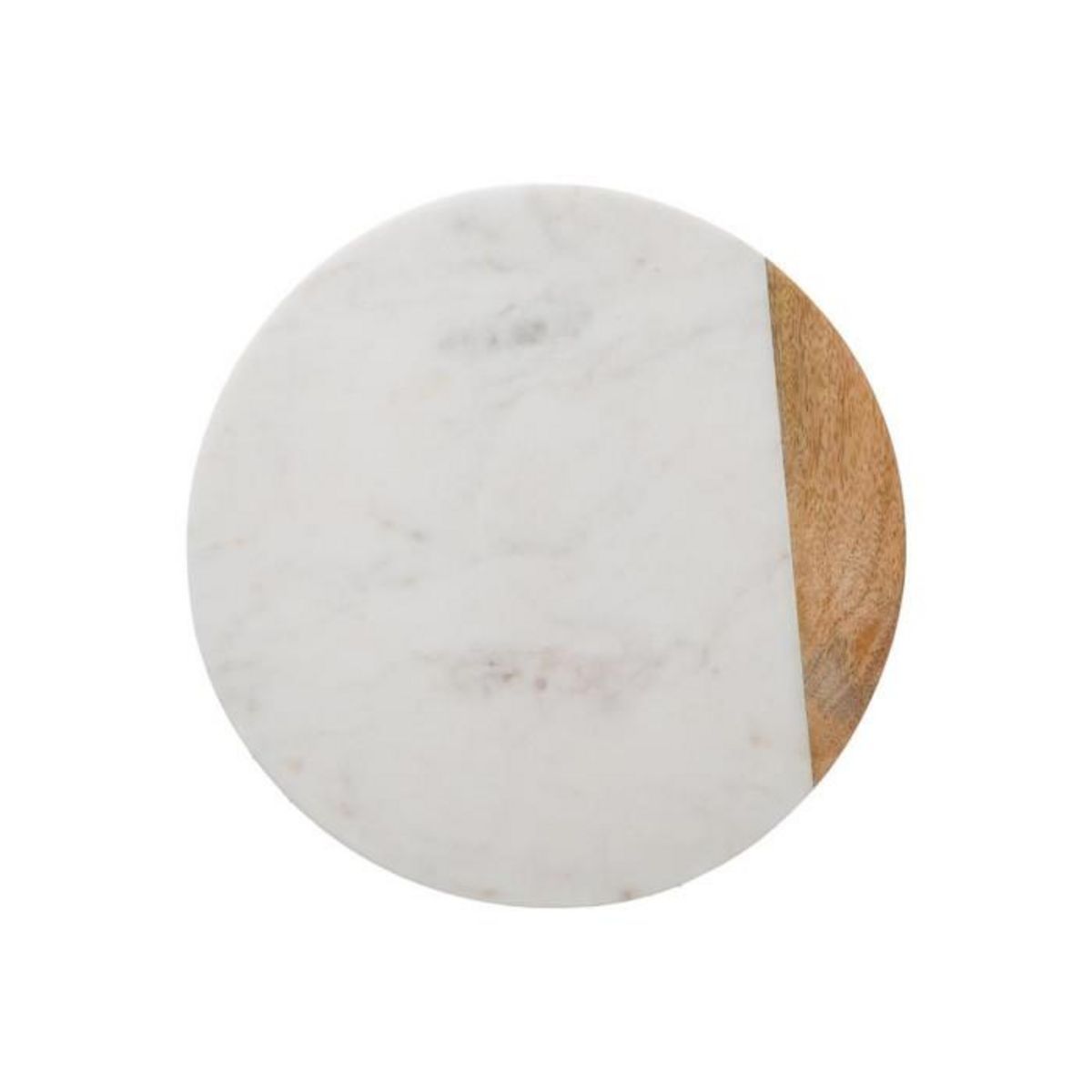 SECRET DE GOURMET Plateau Tournant Design  Geom  30cm Blanc