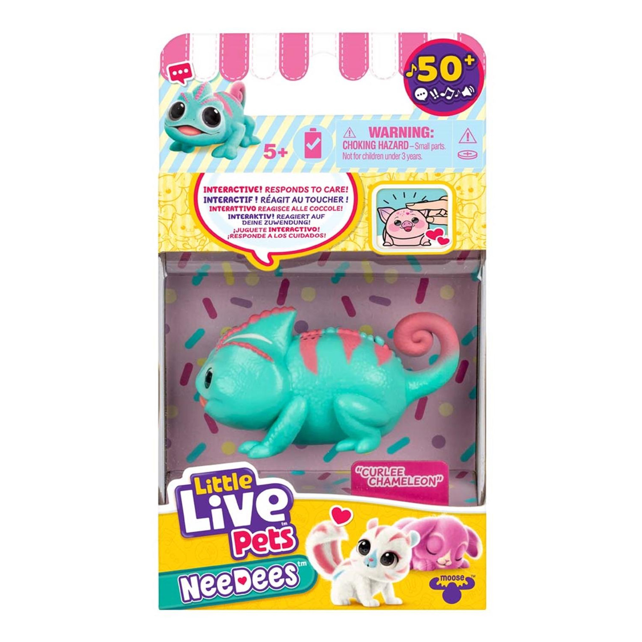 Voir la diapositive 4 : MOOSE TOYS Little Live Pets - Aimaux de compagnie interactifs NeeDees
