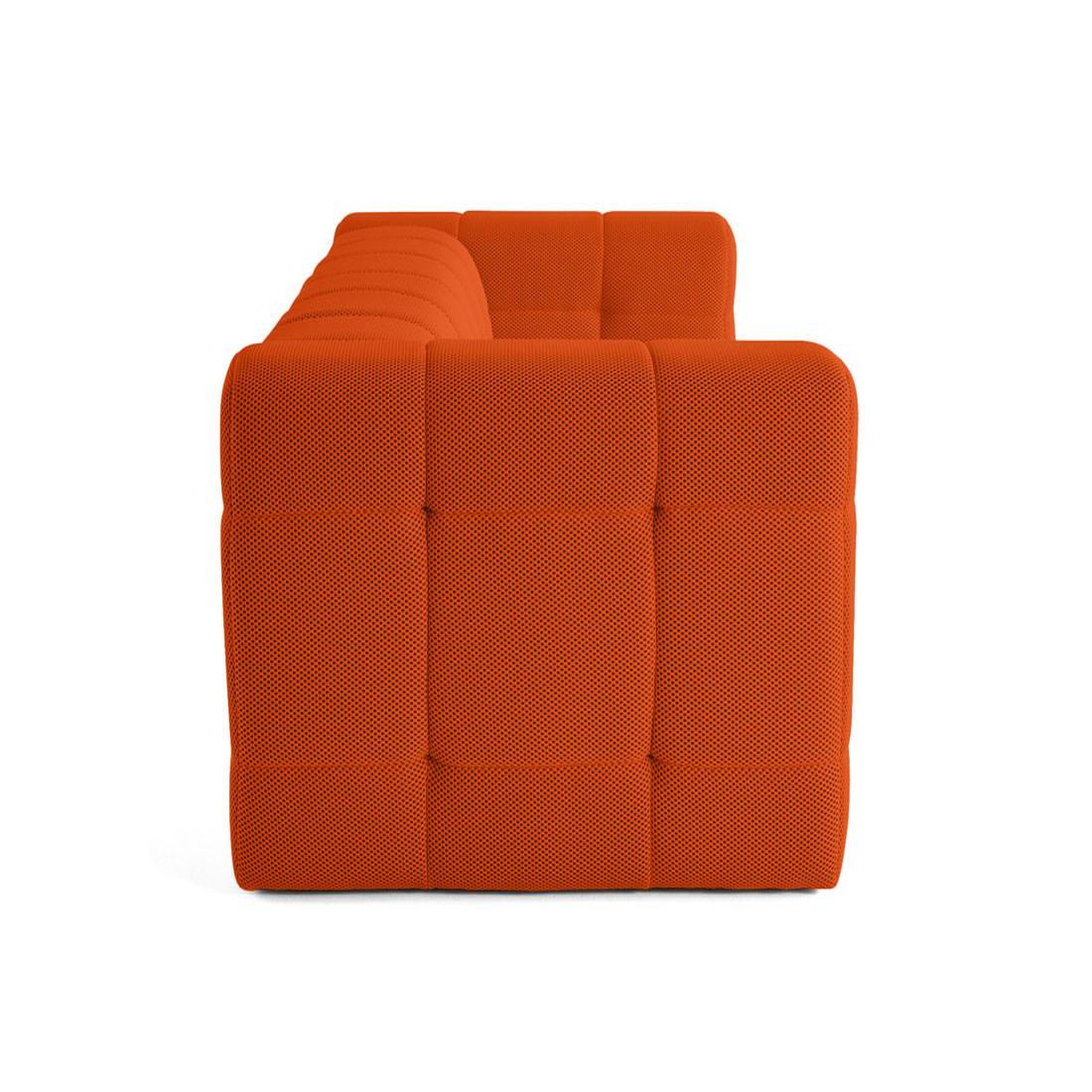 Voir la diapositive 6 : LISA DESIGN Suzano - canapé 3 places - en tissu mailles 3d