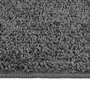 VIDAXL Tapis shaggy antiderapant Gris 80x150 cm
