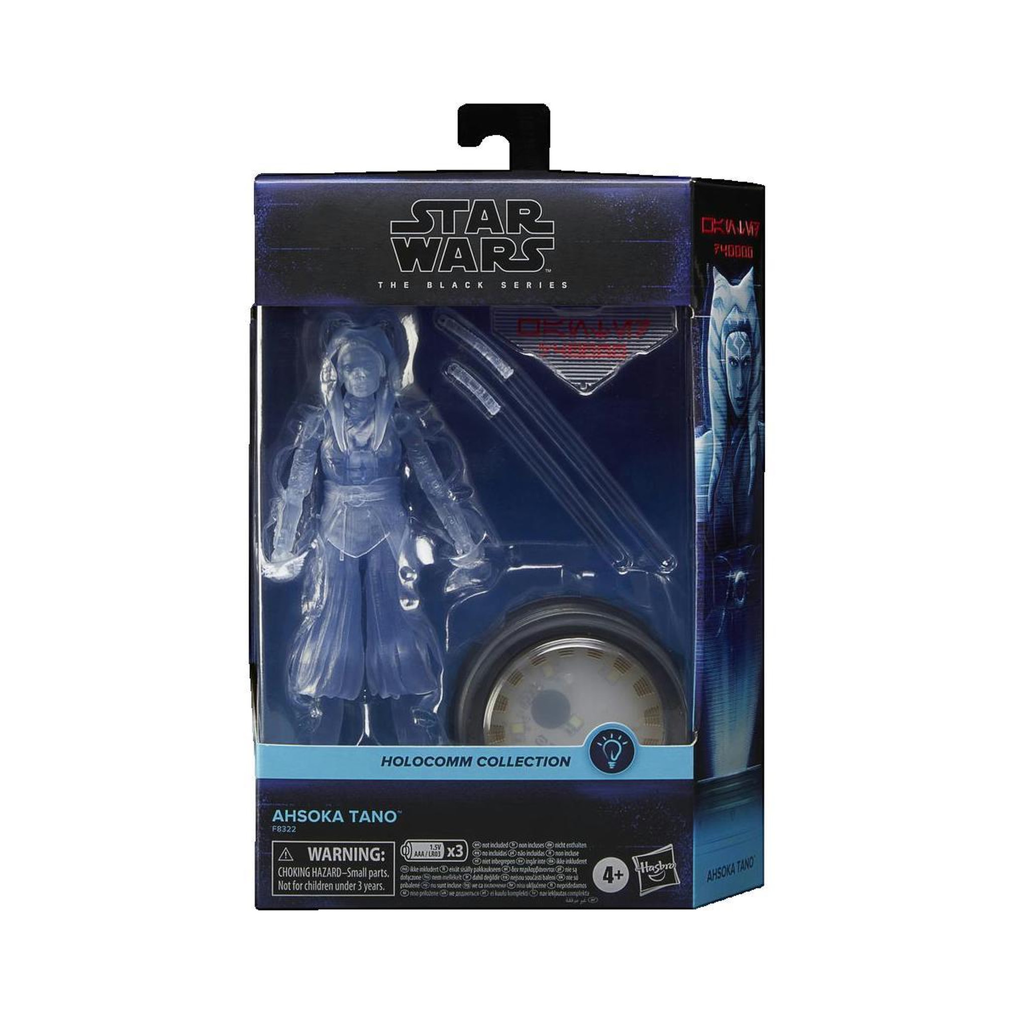 HASBRO Figurine Hasbro Ahsoka Tano holographique