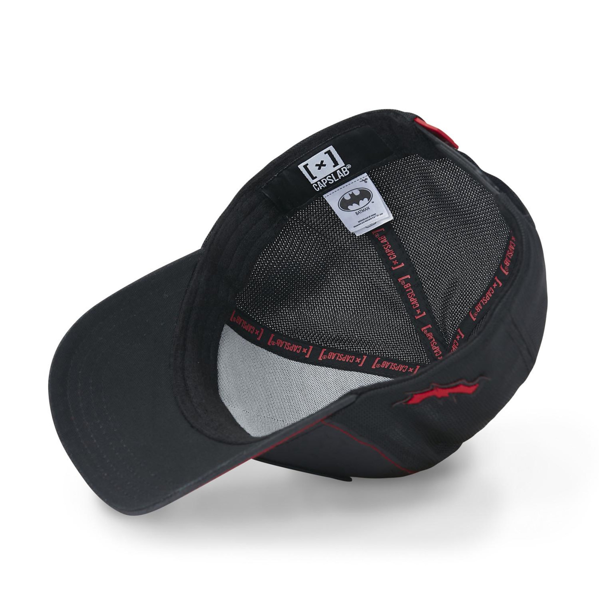 Voir la diapositive 5 : CAPSLAB Casquette homme trucker en nid d'abeille Dc Comics Batman