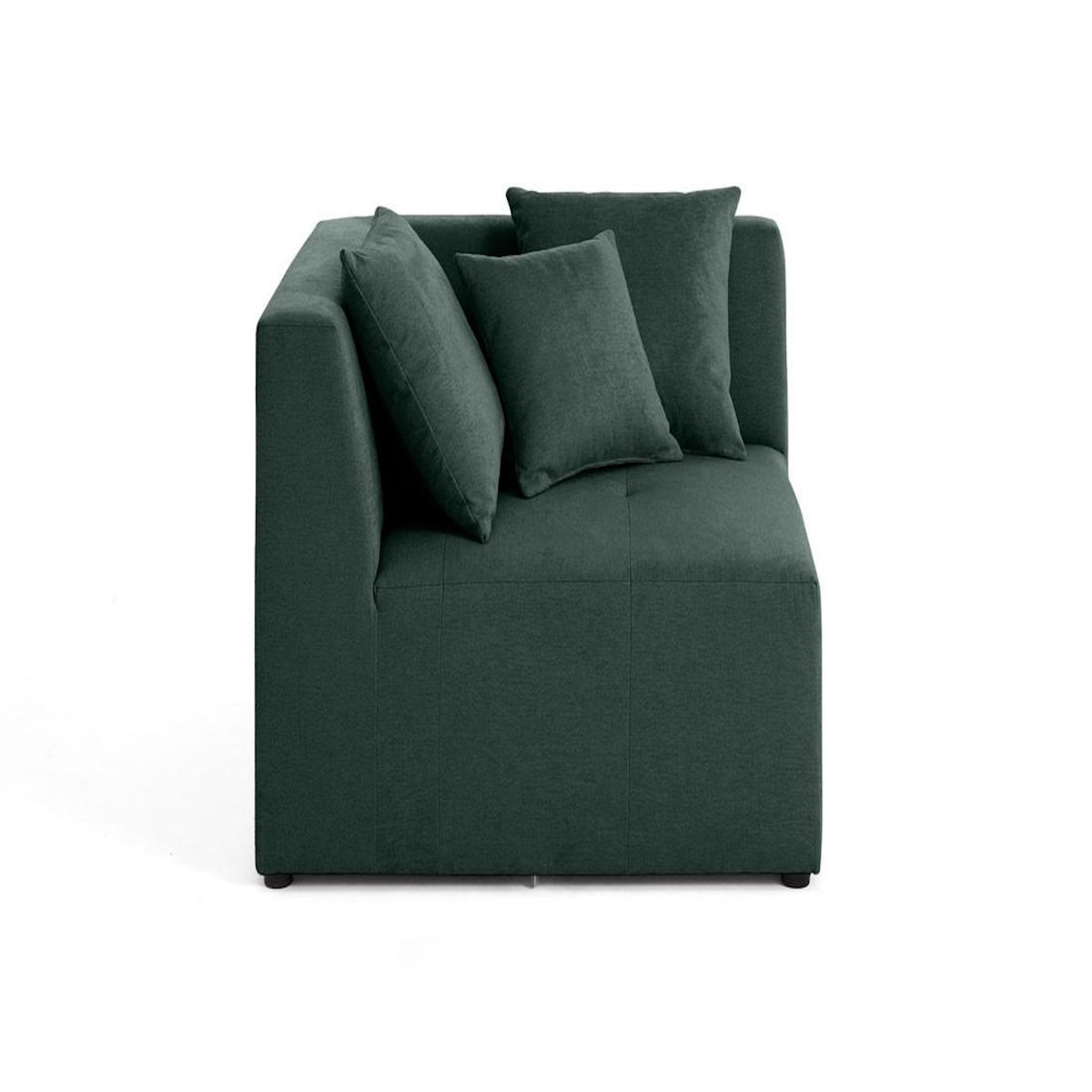 LISA DESIGN Amalfi - module d'angle réversible - en tissu