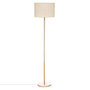Voir la diapositive 1 : ATMOSPHERA Lampadaire Design en Bois  Della  149cm Beige