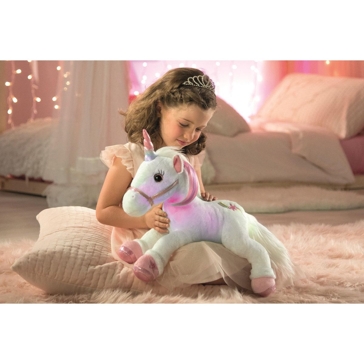 GIPSY Peluche musicale licorne Lica Bella 35 cm