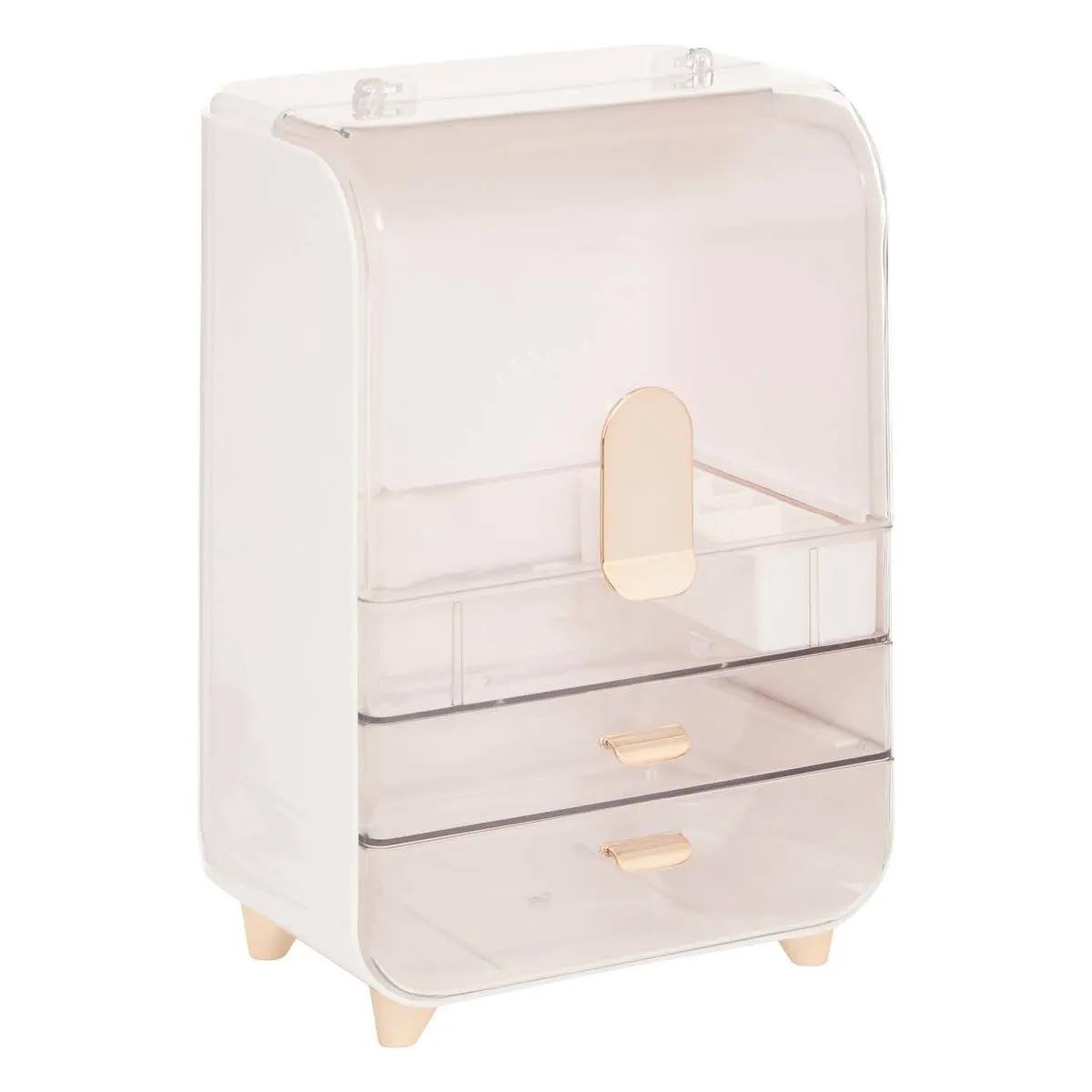 FIVE Organiseur 2 tiroirs  sara  35cm blanc
