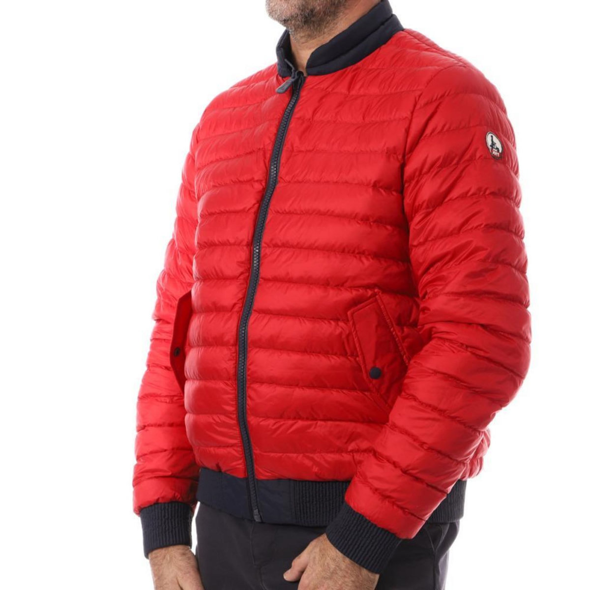 JUSTOVERTHETOPJOTT Doudoune Réversible Marine/Rouge Homme Jott Bombay