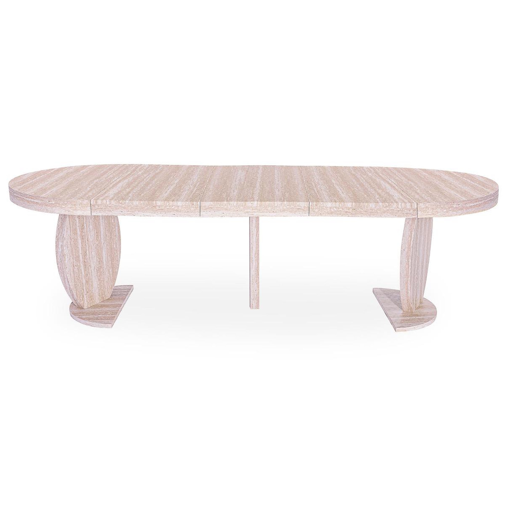 Voir la diapositive 3 : Paris Prix Table à manger extensible  jody   110-260cm beige