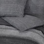 Voir la diapositive 5 : VIDAXL Ensemble de housse de couette gris fonce 140x200 cm Coton