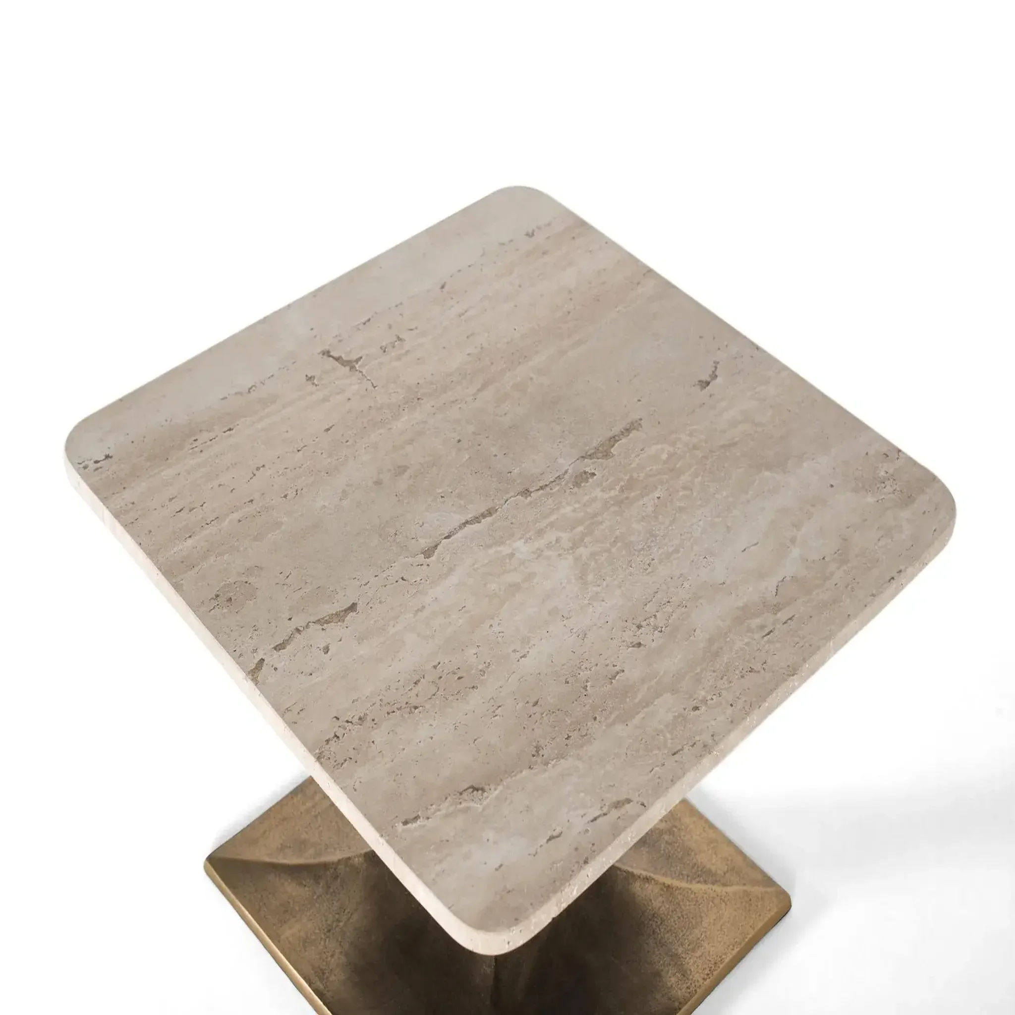Voir la diapositive 3 : GINER Y COLOMER SL Table basse en marbre 90 cm style moderne élégant