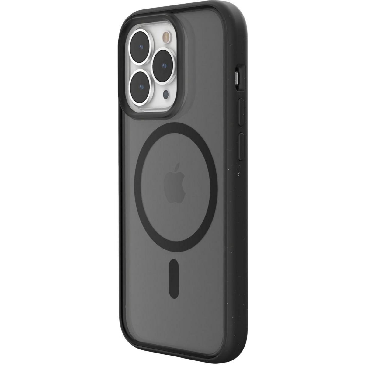 WOODCESSORIES Coque bumper iPhone 14 Plus transparent Taupe