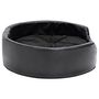 Voir la diapositive 4 : VIDAXL Lit pour chiens Noir 69x59x19 cm Peluche et similicuir