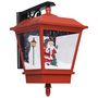 Voir la diapositive 2 : VIDAXL Lampe murale de Noël lumieres LED et Pere Noël Rouge 40x27x45cm