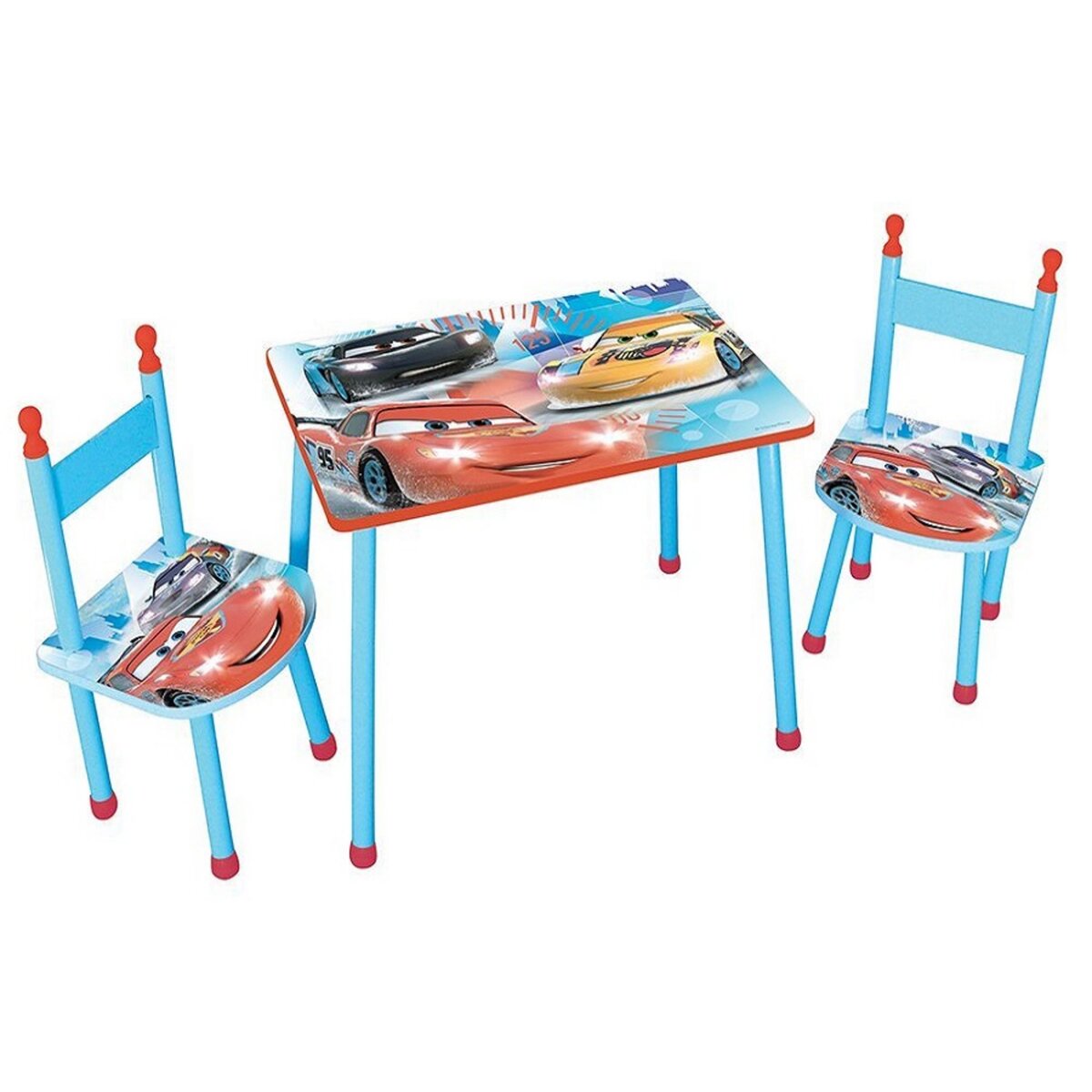 Ensemble table + 2 chaises Cars 3 - Disney