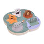 Voir la diapositive 2 : SMALLFOOT Small foot Safari Puzzle en cubes 5 pièce(s) Animaux