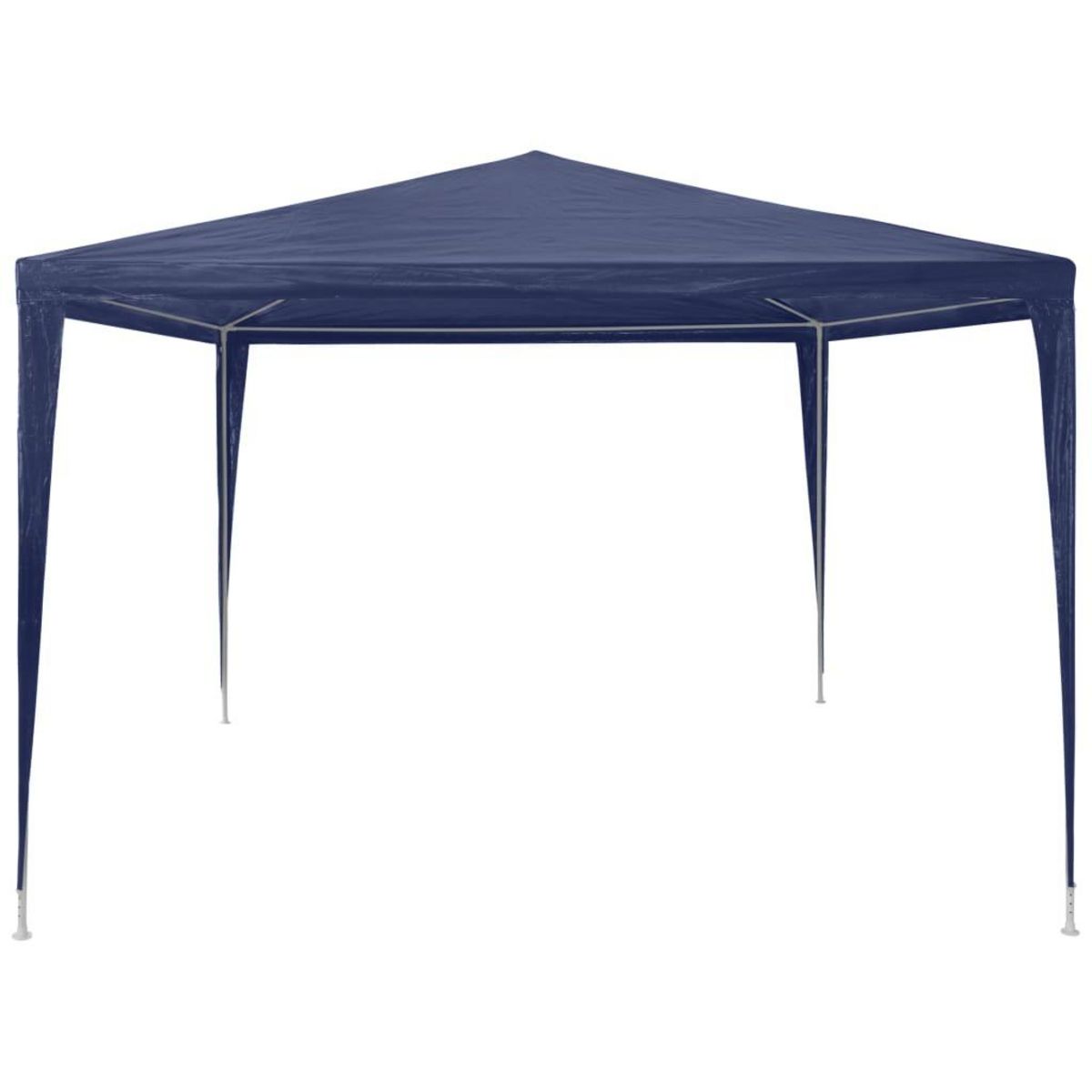 VIDAXL Tonnelle de jardin Tente de reception Chapiteau Bleu 3x3m