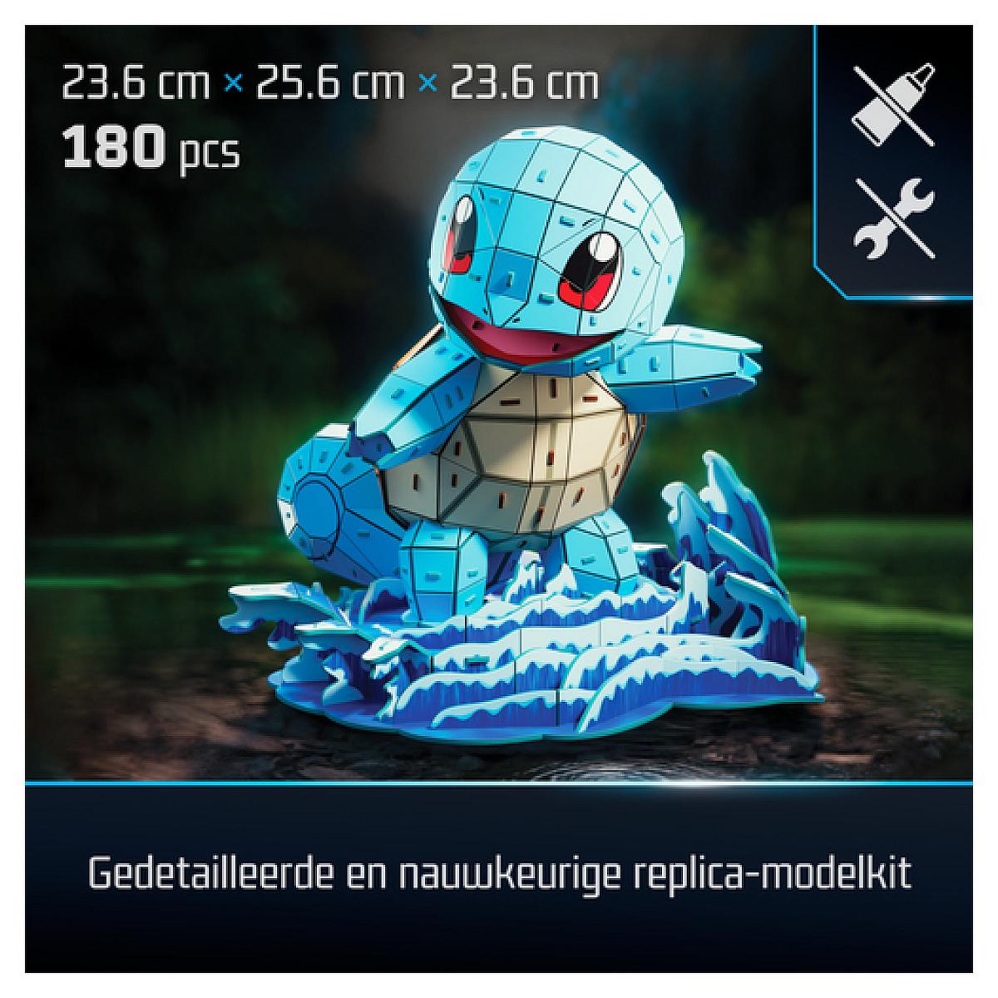 Voir la diapositive 2 : SpinMaster 4D Build CARAPUCE Pokémon