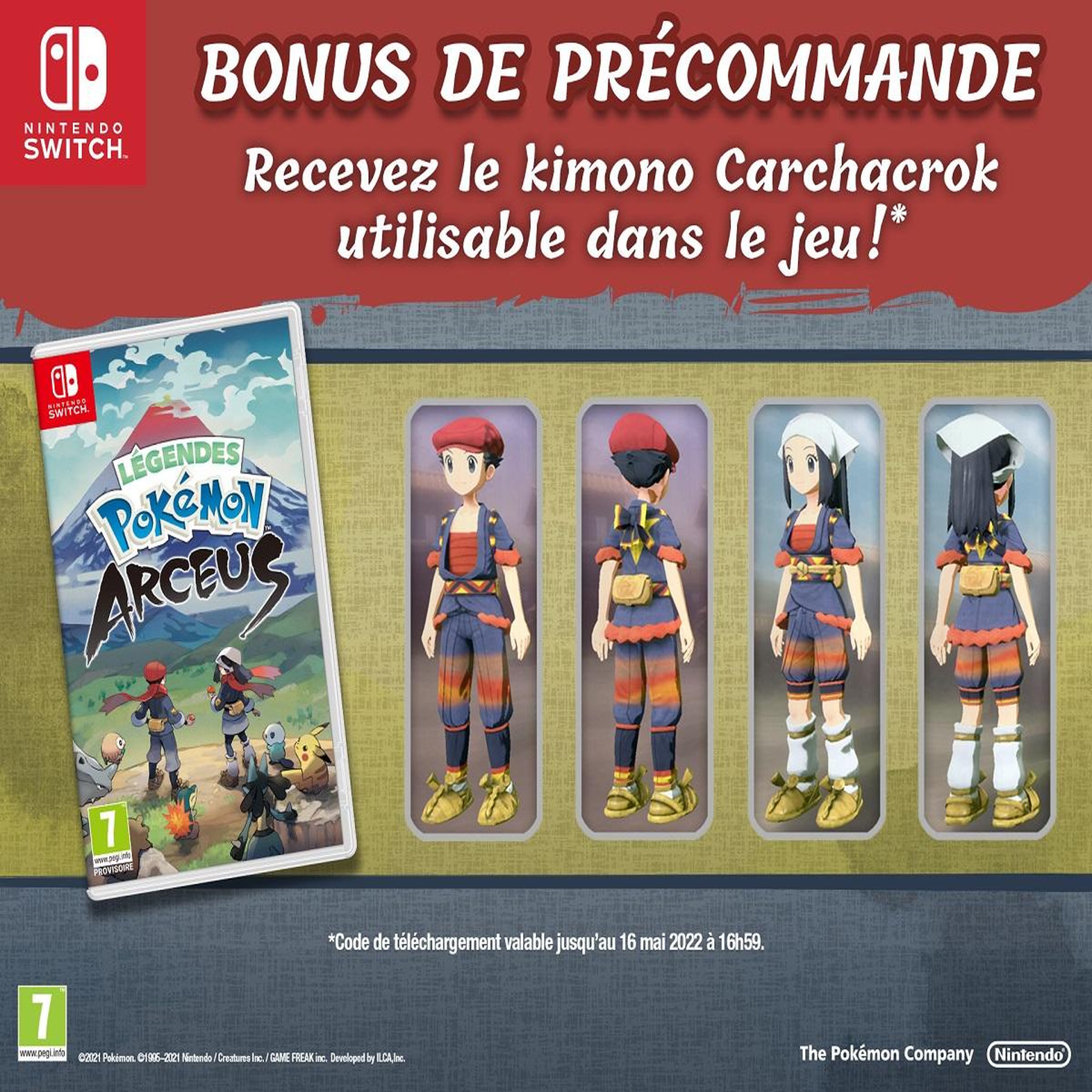 Voir la diapositive 8 : NINTENDO Légendes Pokémon : Arceus Nintendo Switch